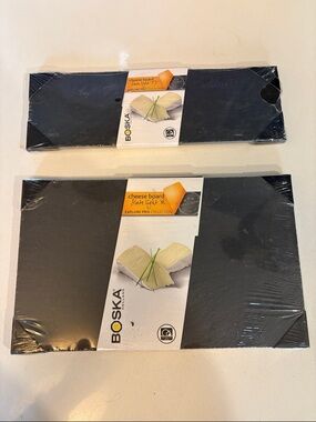 Lot of 2 NWT Boska Slate Light Cheese/Tapas Boards in XS and M sizes